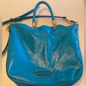 Marc by Marc Jacobs Blue Leather crossbody handle bag